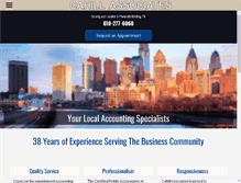 Tablet Screenshot of cahill-associates.com